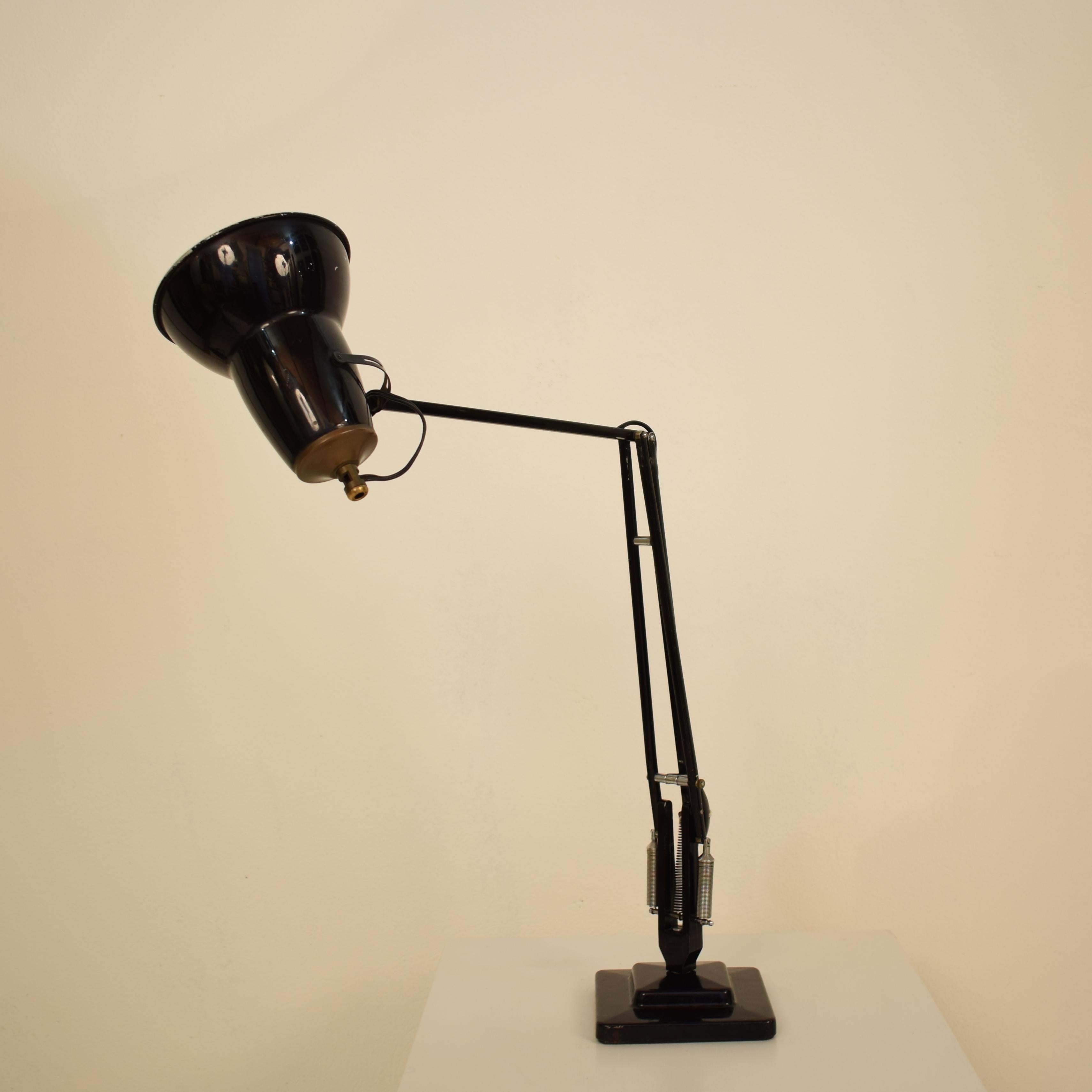 Mid-20th Century Art Deco Anglepoise Desk Lamp for Herbert Terry & Sons by George Carwardine