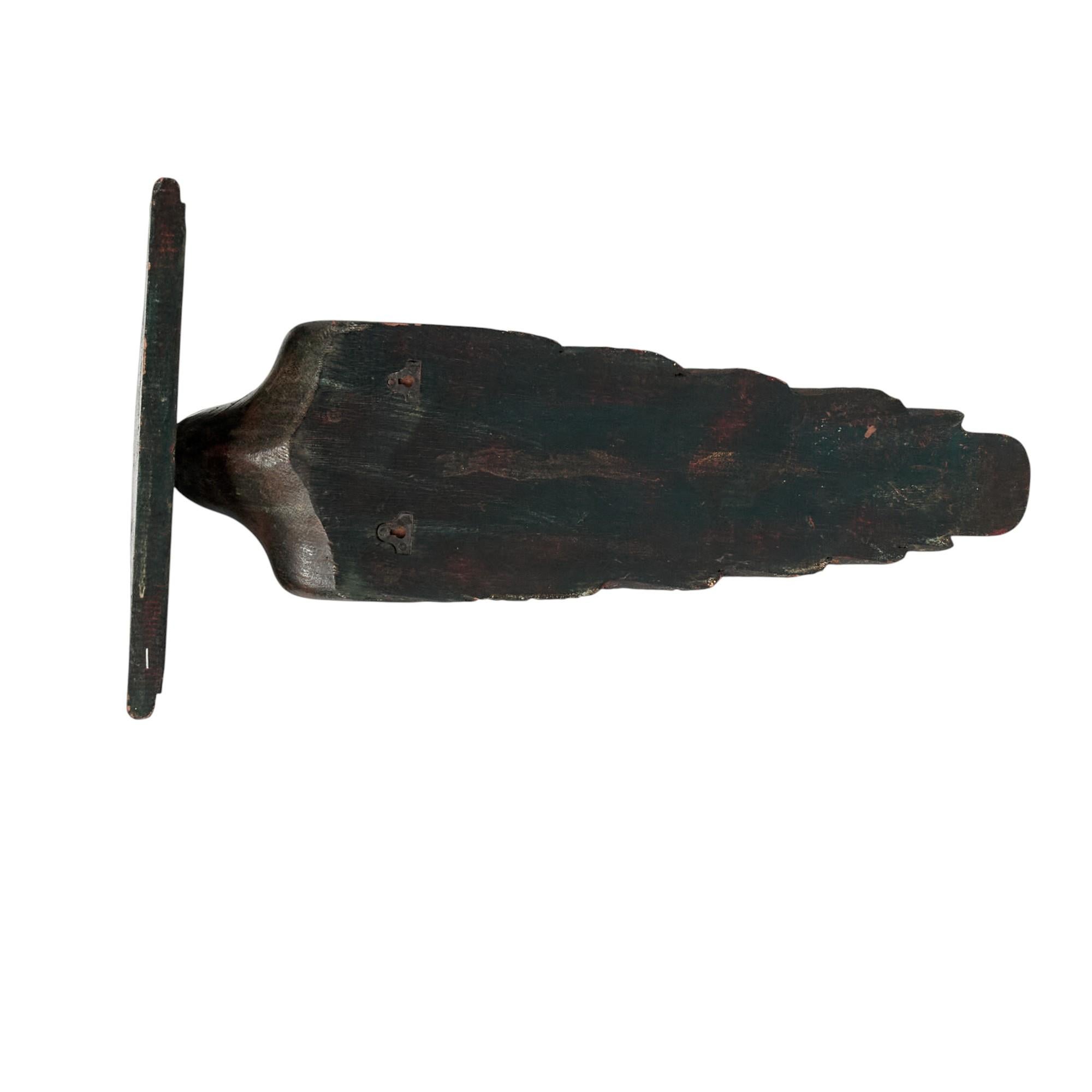 Art Deco Anglo Indian Bird Wall Bracket For Sale 4