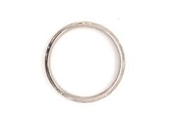 Art Deco Anniversary Wedding Eternity Band Flowers Platinum Original 1927