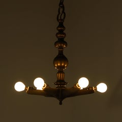 Art Deco Antique Star Chandelier