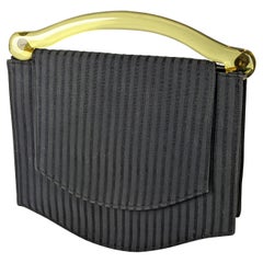 Art Deco Apple Juice Bakelite Faille Bag