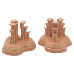 Mid-Century Modern Candle Stands