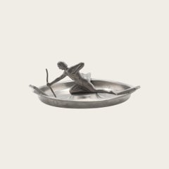 Art Deco Archer Ashtray by Svenska Metallverken/ SvM Handarbete for Svenskt Tenn