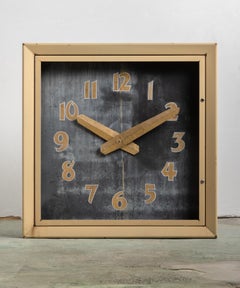 Art Deco Architectural Carriage House Clock, America, circa 1930