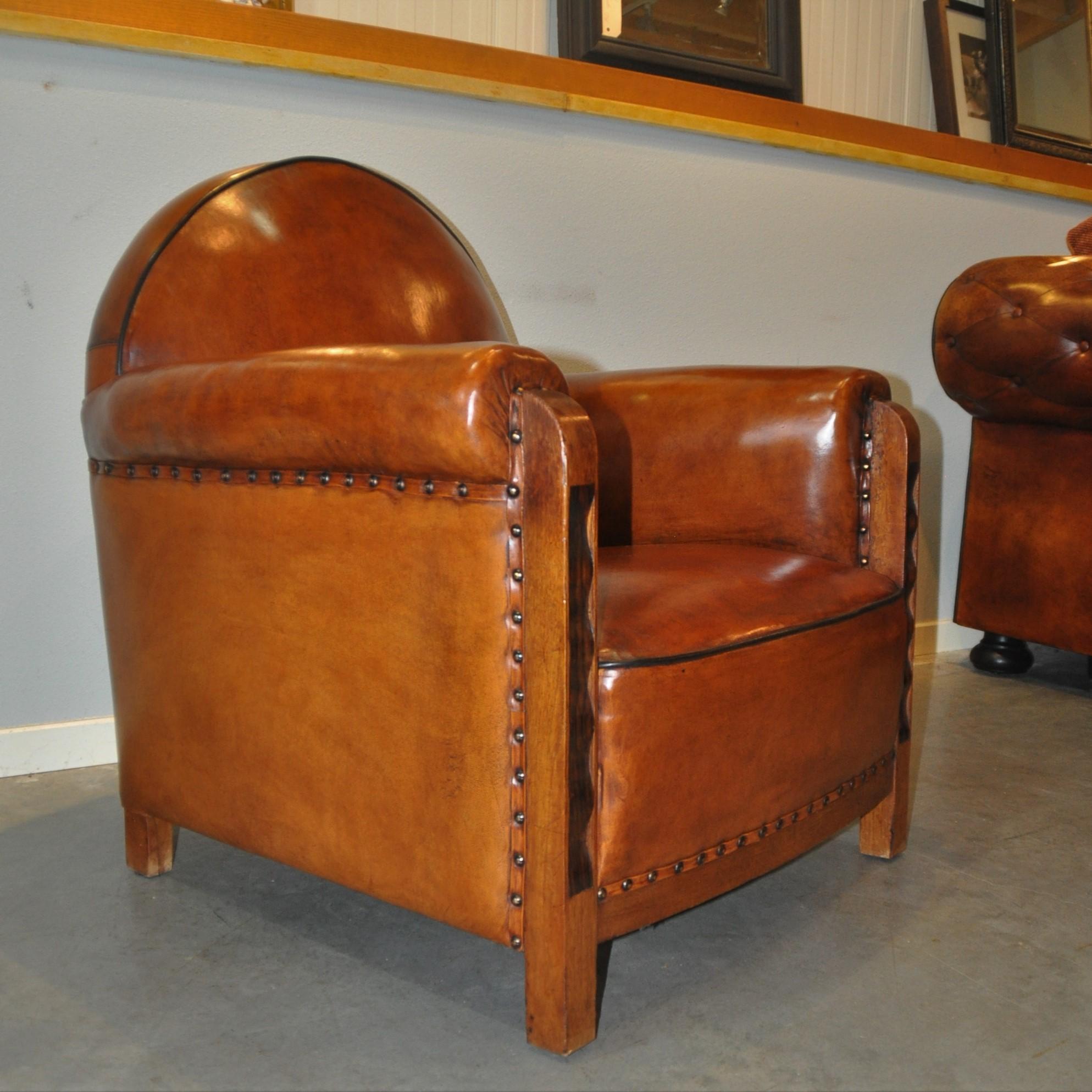 Art Deco Arm Chair with Coromandel and Sheep Leather, Netherlands, 1930s In Excellent Condition In Hellouw, NL