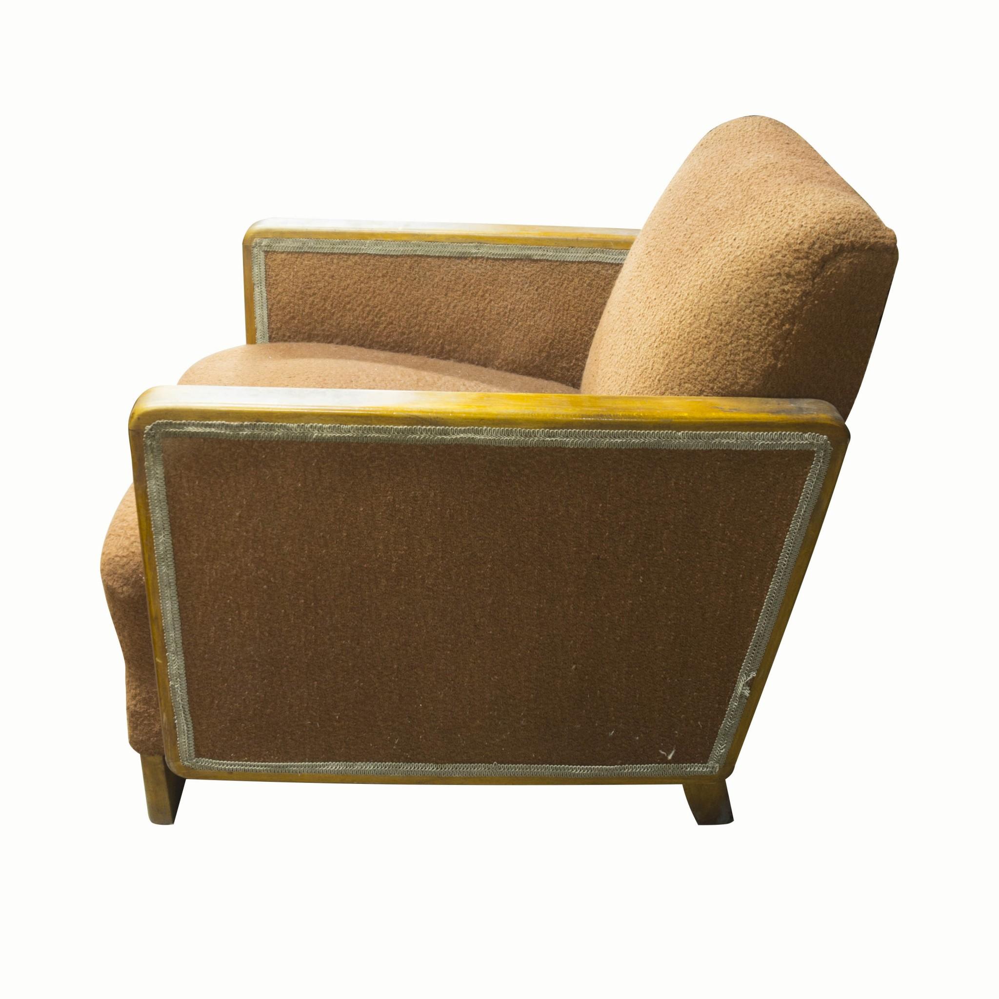 Art Deco Armchair, 1930's, Central Europe For Sale 2