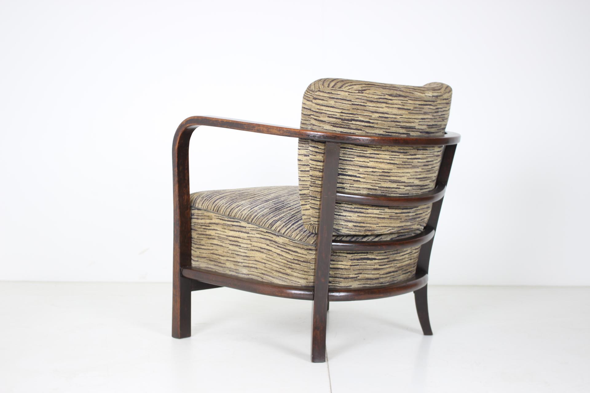 Mid-20th Century Art Deco Armchair, 1930s