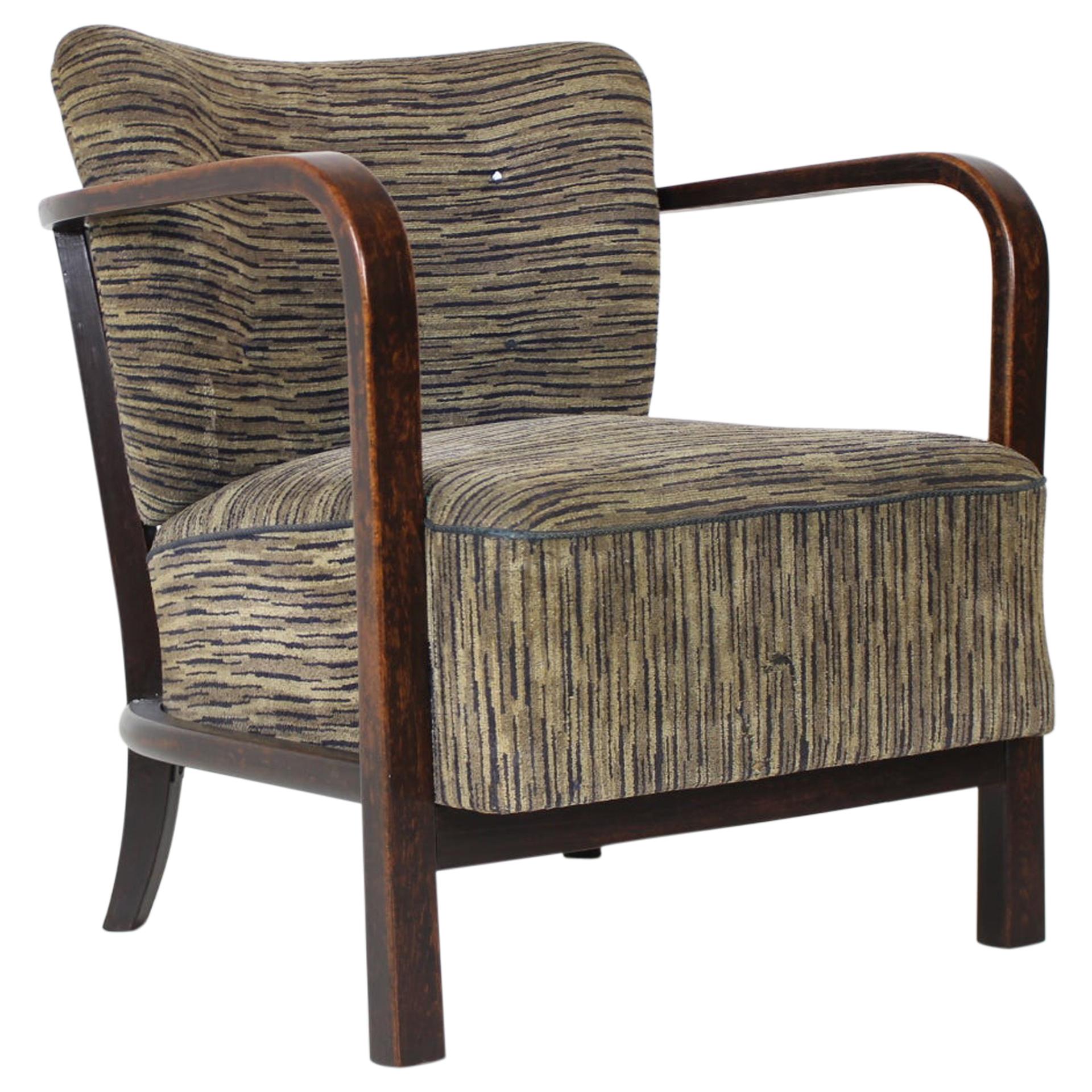 Art Deco Armchair, 1930s