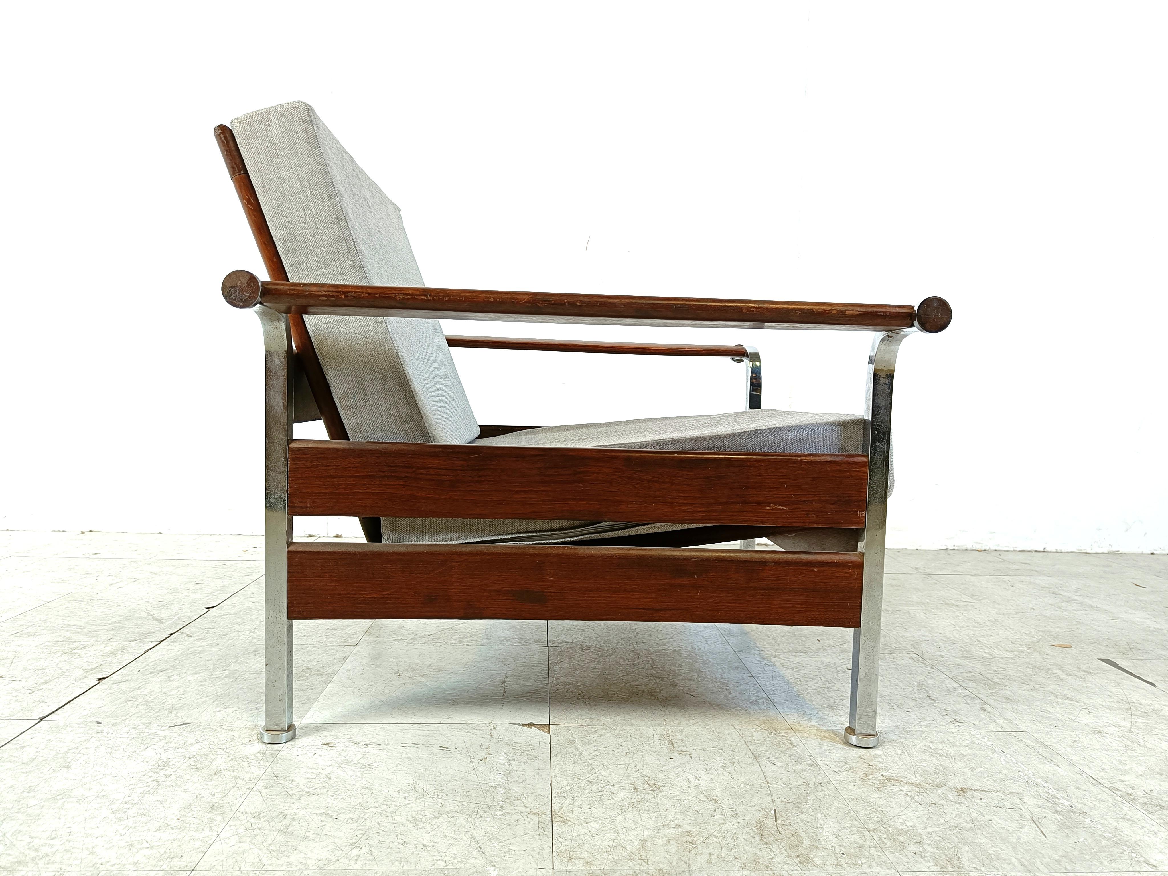 Mid-20th Century Art deco armchair, 1950s For Sale