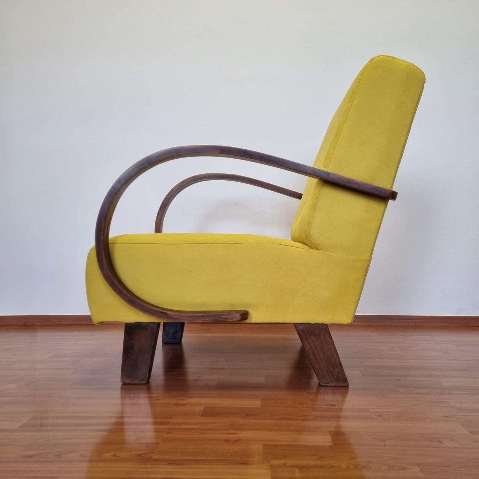 Art Deco Armchair, Austria 40s For Sale 4