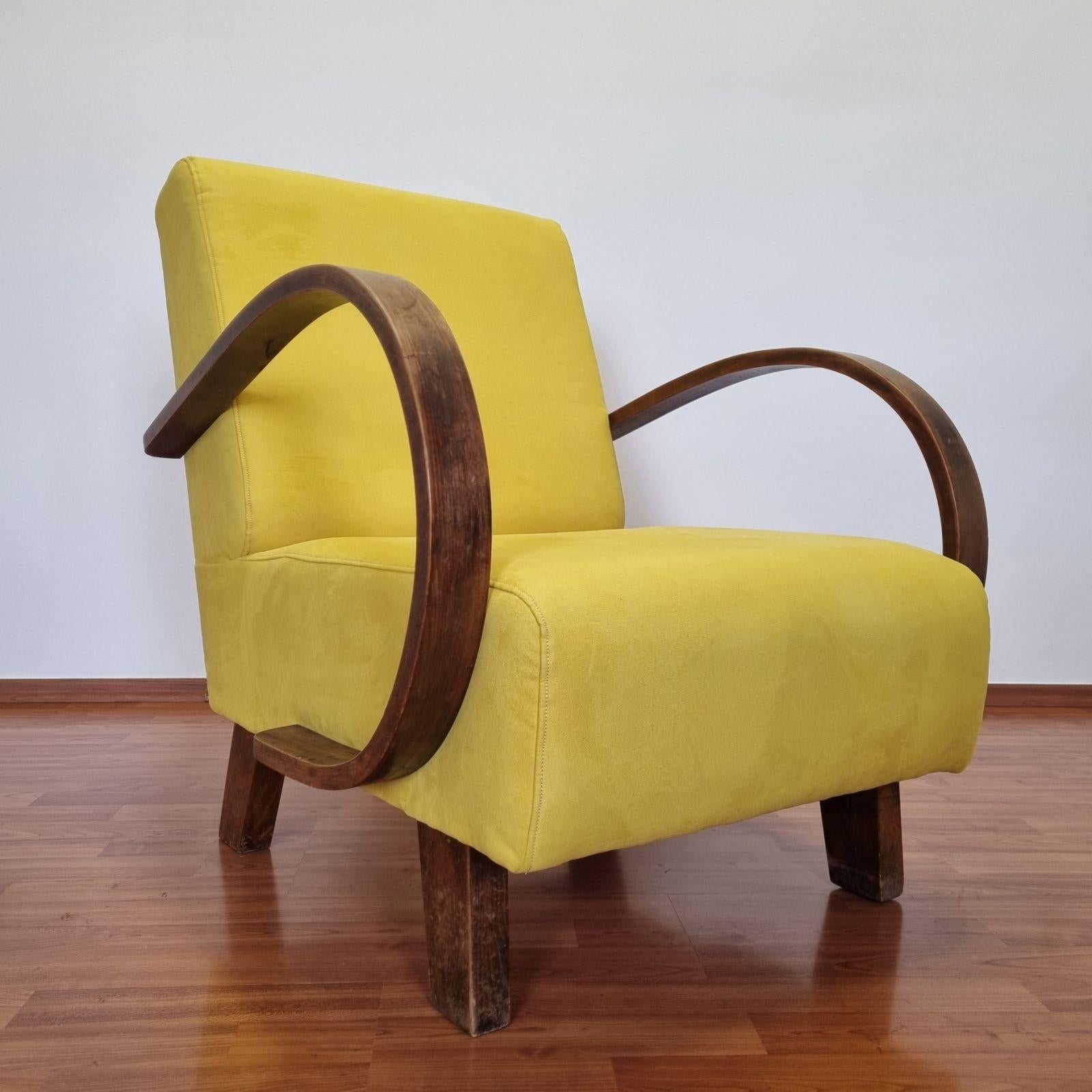 Art Deco Armchair, Austria 40s For Sale 2