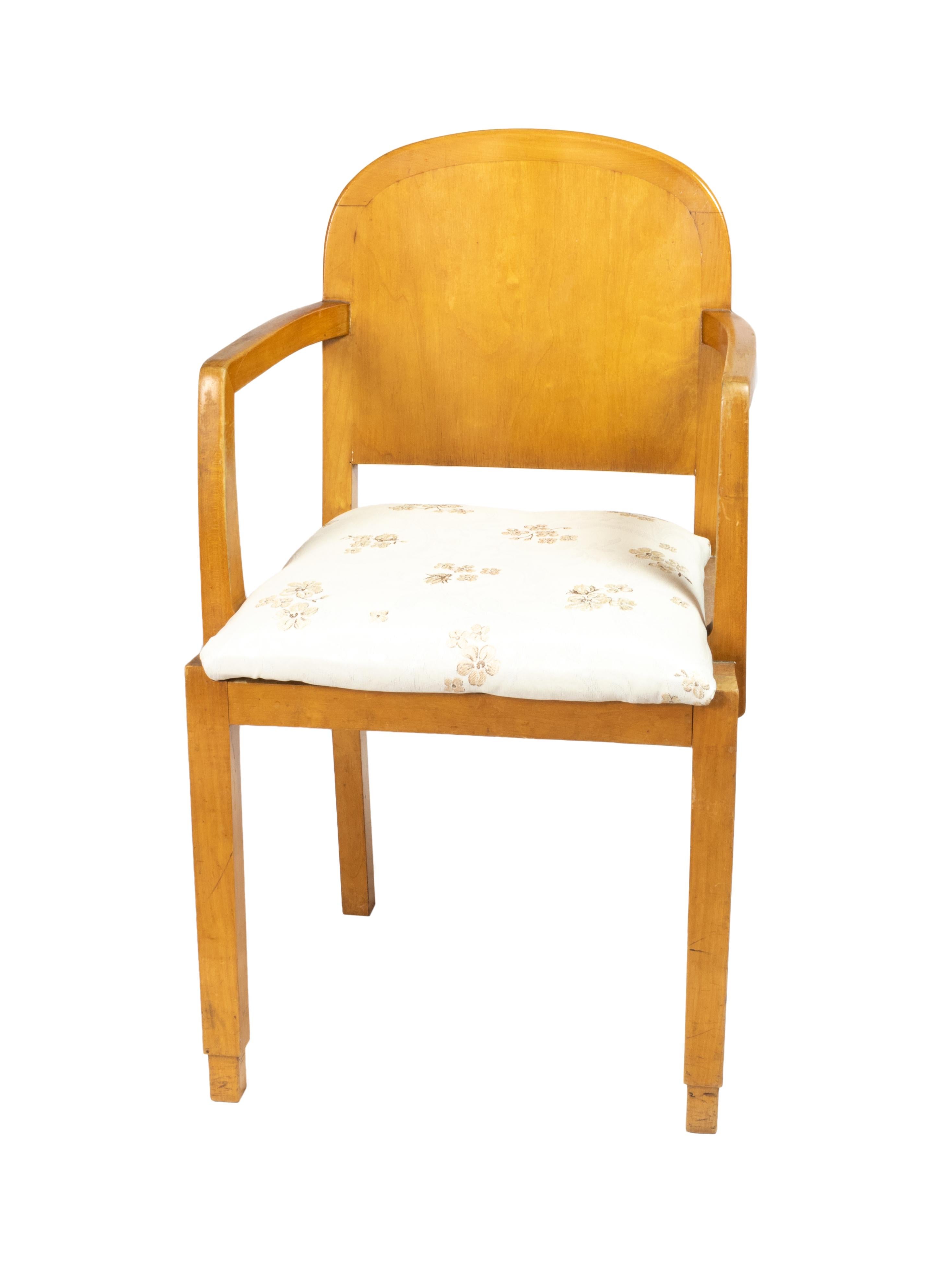 Sillón Art Decó de Armazens Nascimento, Portugal, años 40 siglo XX en venta