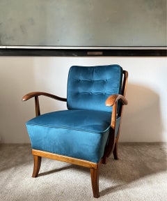 Art Deco Sessel von Gyula Kaesz, 1930er Jahre