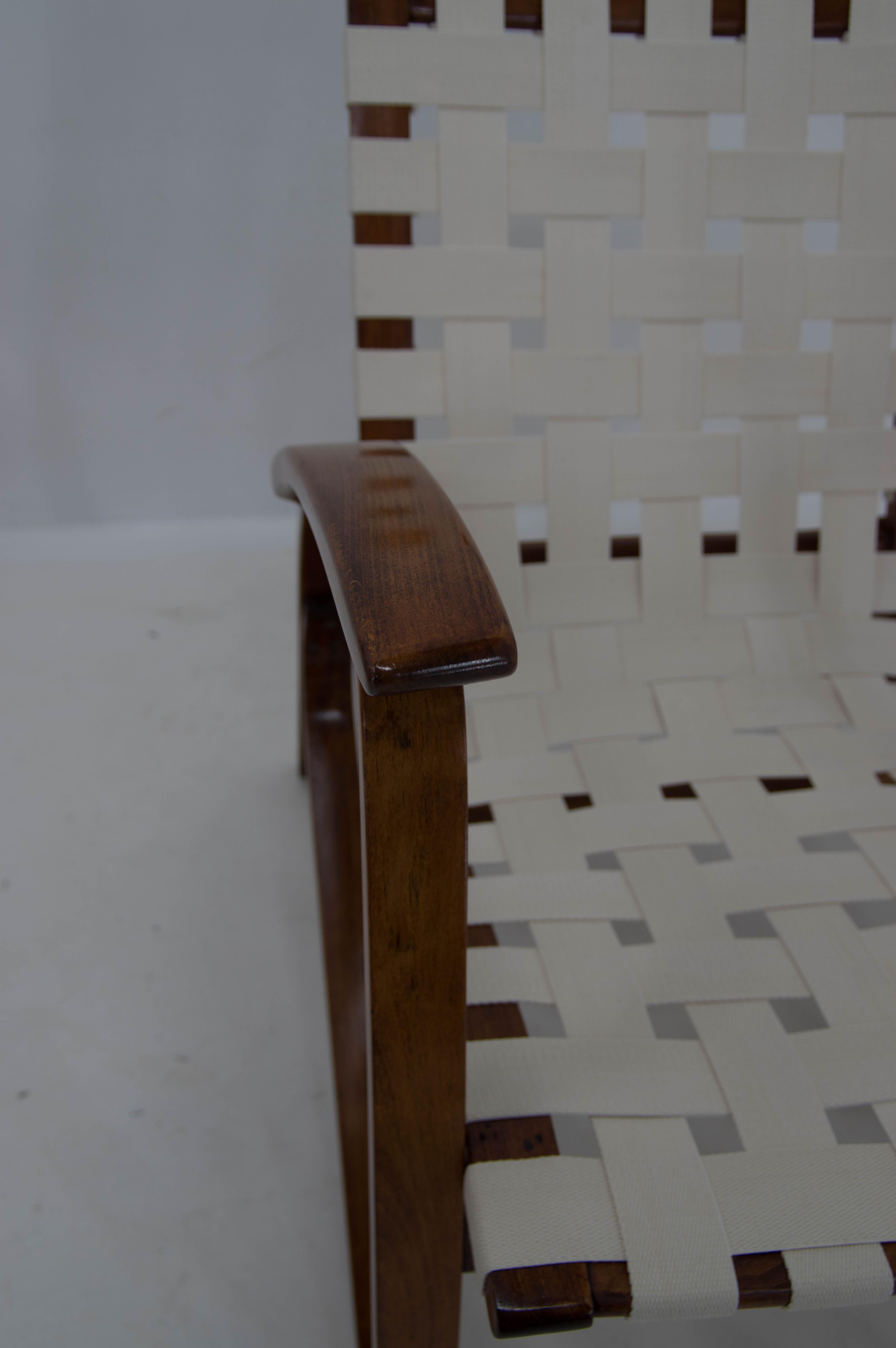 Art Deco Armchair by Jan Vanek, 1930s, More Items Available 3