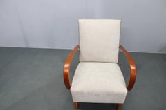 Poltrona Art Déco di Jindřich Halabala, Cecoslovacchia, anni '40