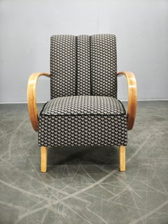 Fauteuil Art déco de Jindrich Halabala, Tchécoslovaquie, années 1940