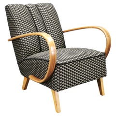 Fauteuil Art déco de Jindrich Halabala, Tchécoslovaquie, années 1940