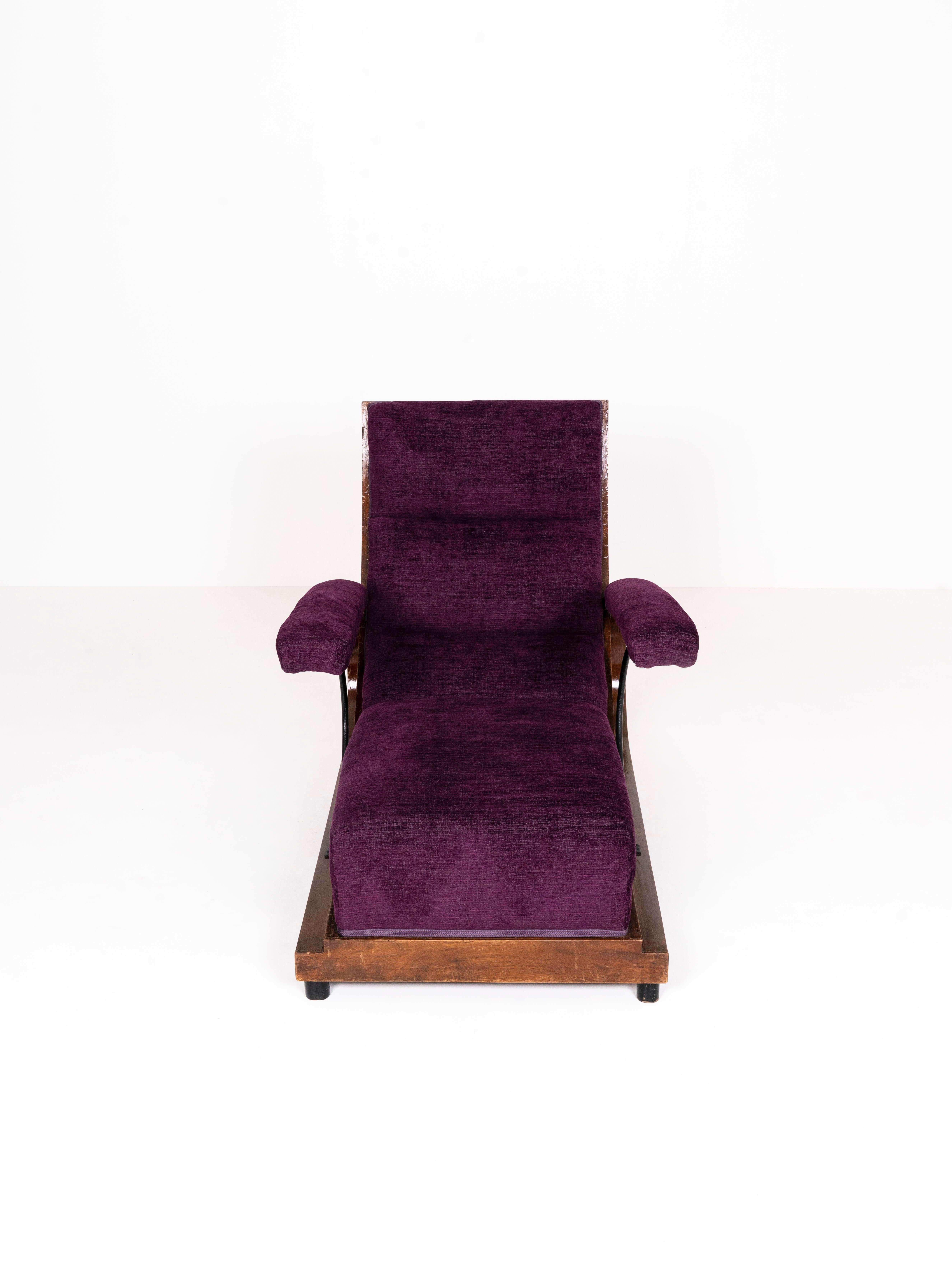 Art Deco Armchair by Luigi Carlo Daneri, Italy, 1933 1