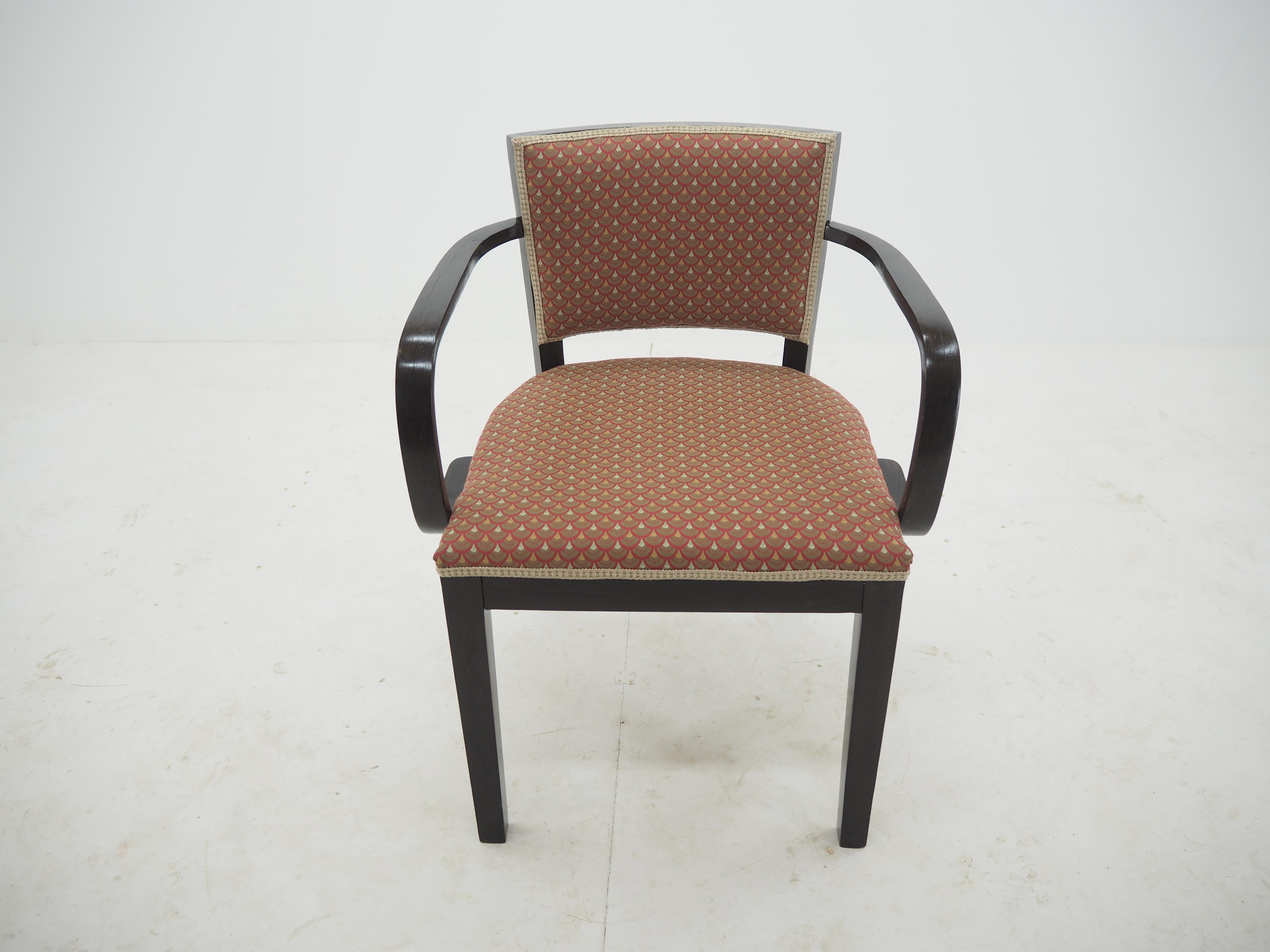 Mid-20th Century Art Deco Armchair by Tatra, Czechoslovakia, 1930s