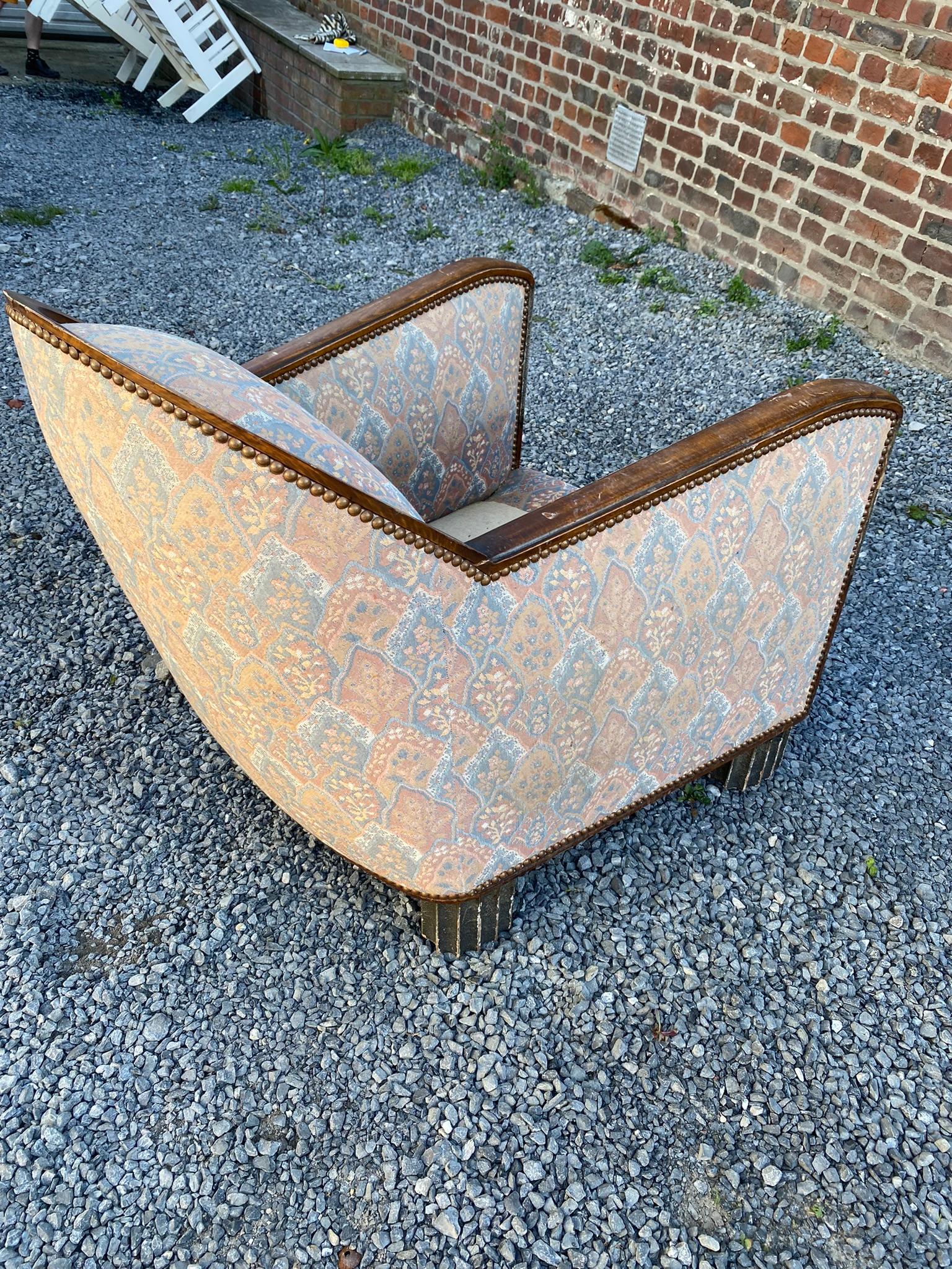Sillón Art Déco, circa 1930 en venta 5