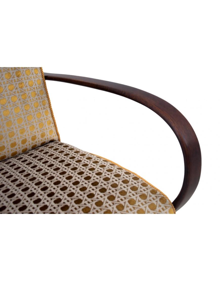 Art déco Art Deco armchair, designed by J. Halabala, 1930s, Czechoslovakia. en vente