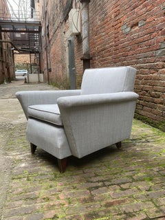 Angular Art Deco Speed Style Club Chair