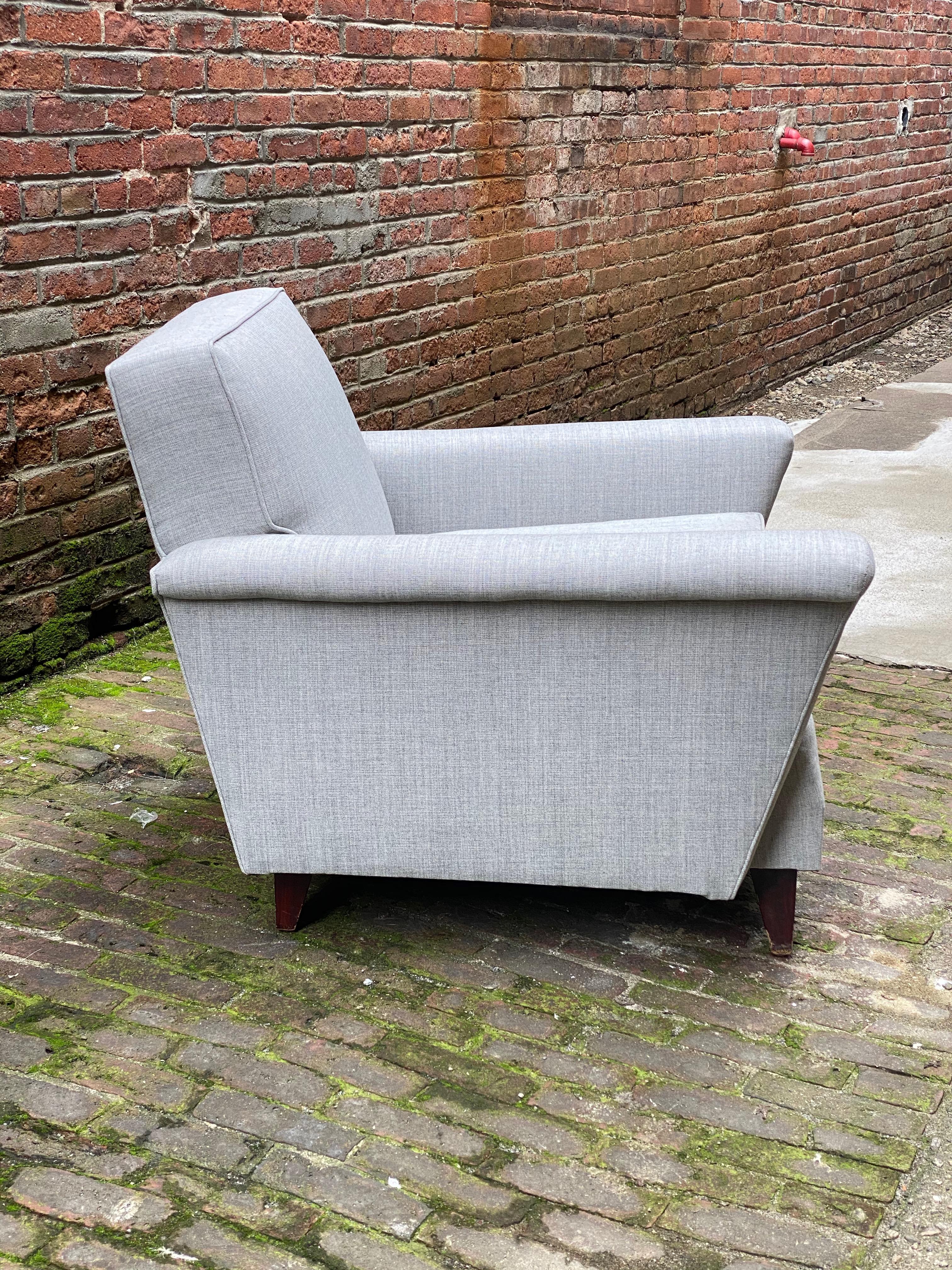 Silla Club Angular Art Decó Estilo Speed Estadounidense en venta
