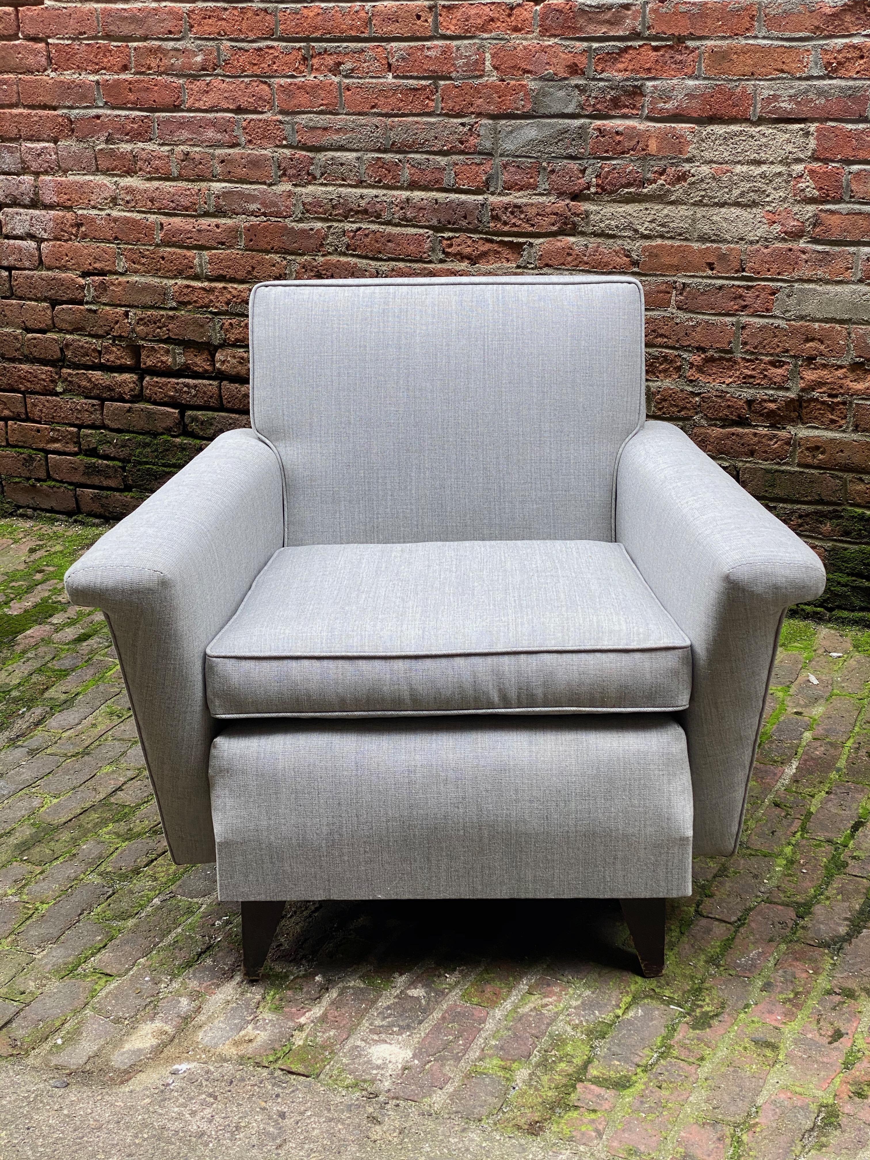 Américain Fauteuil club angulaire Art Déco de style Speed en vente