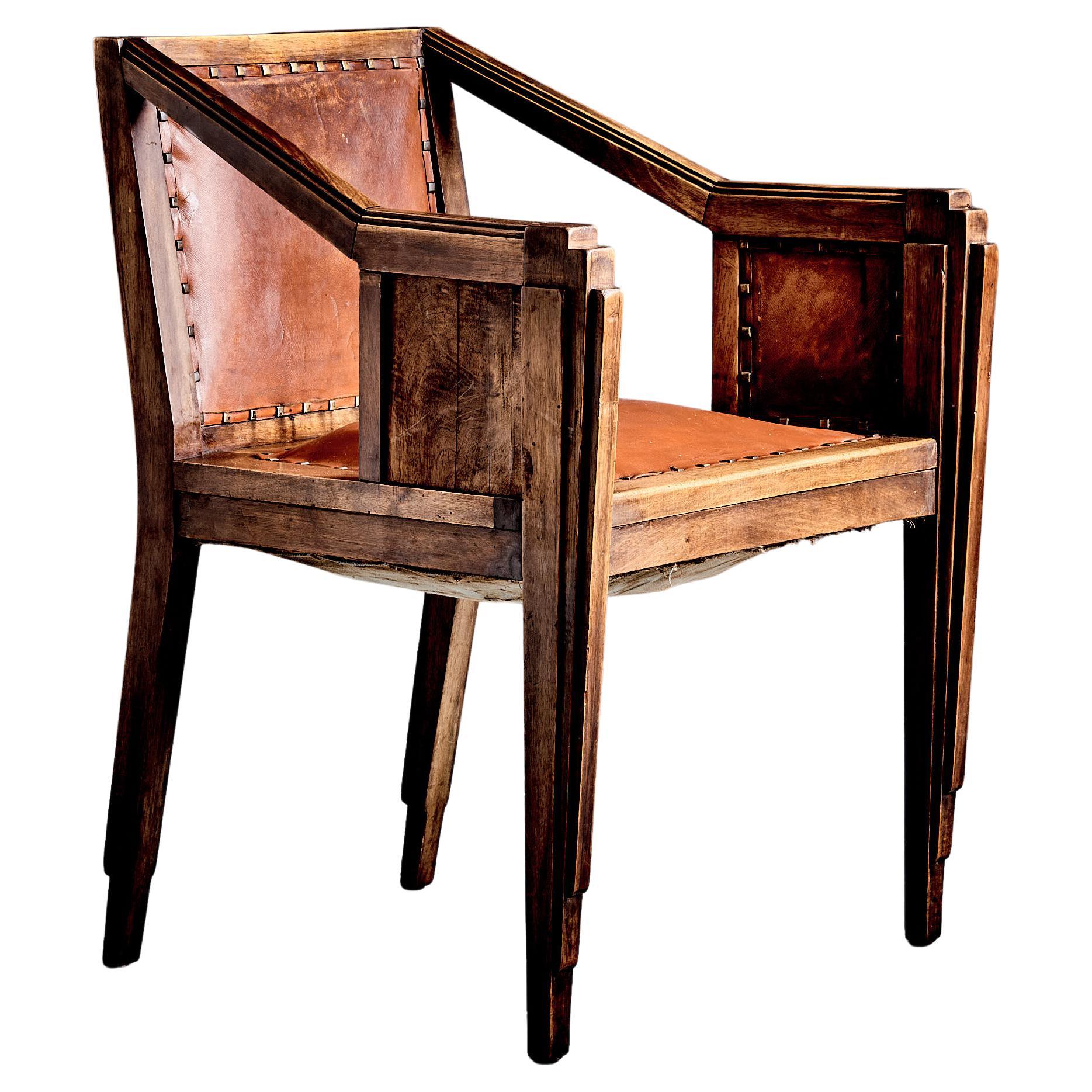 Art Deco Armchair France, 1920s For Sale