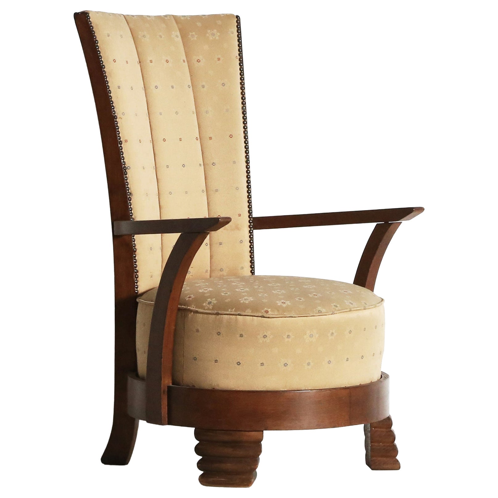 Art Deco Armchair, France, 1930s/40s