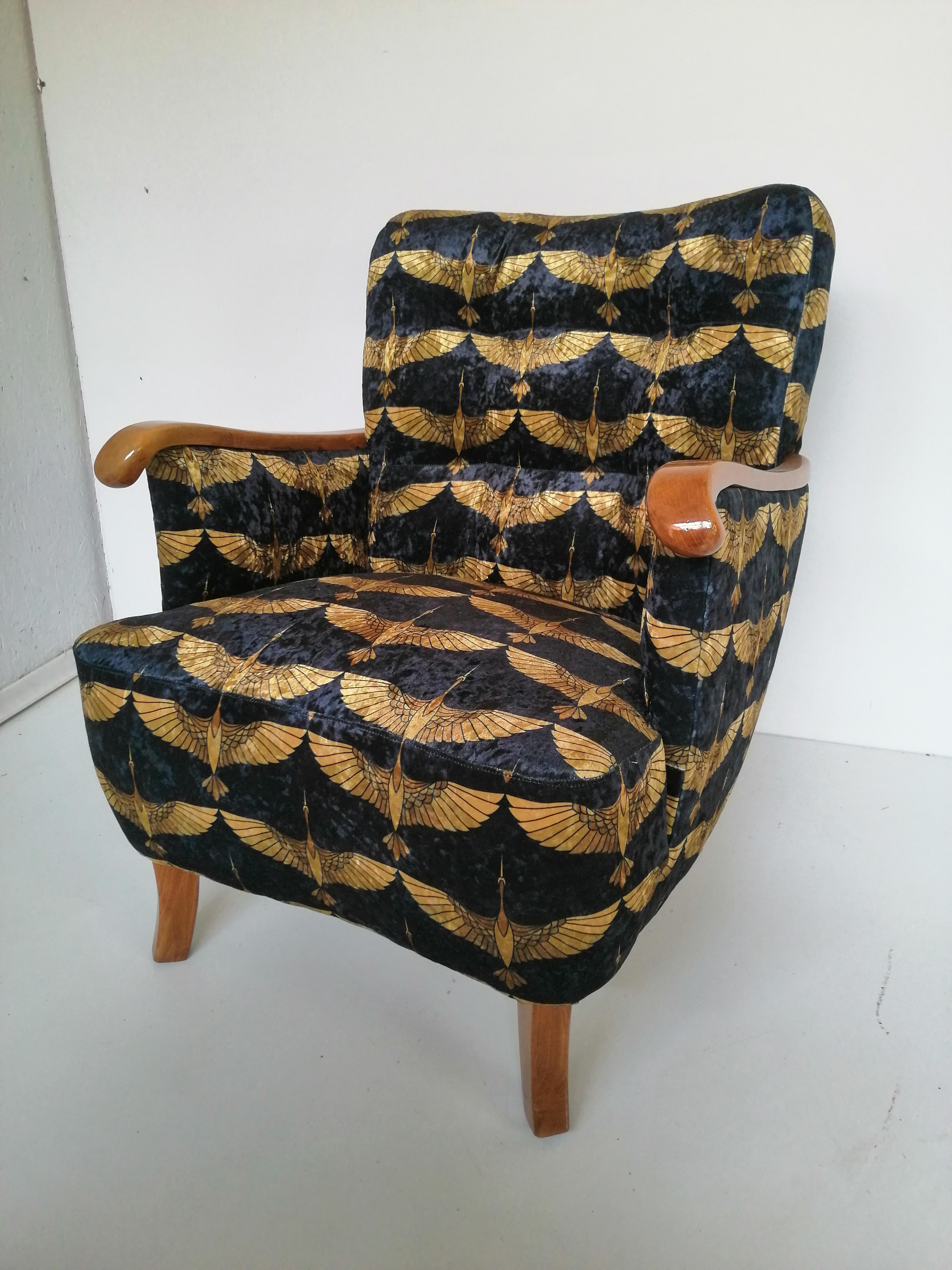 Art-déco-Sessel aus dem Jahr 1930 im Angebot 4