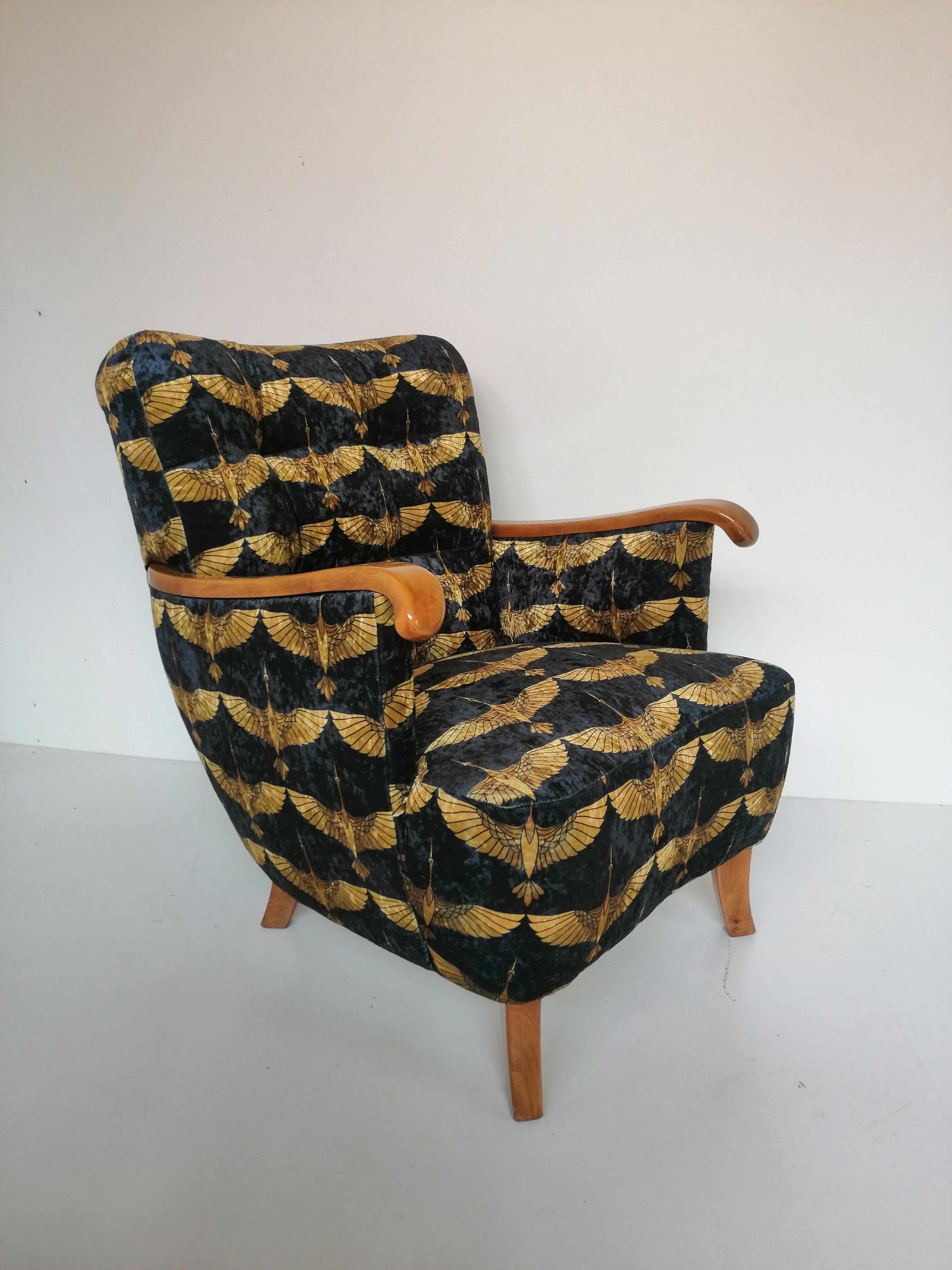 Early 20th Century Art Deco Armchair from 1930 For Sale