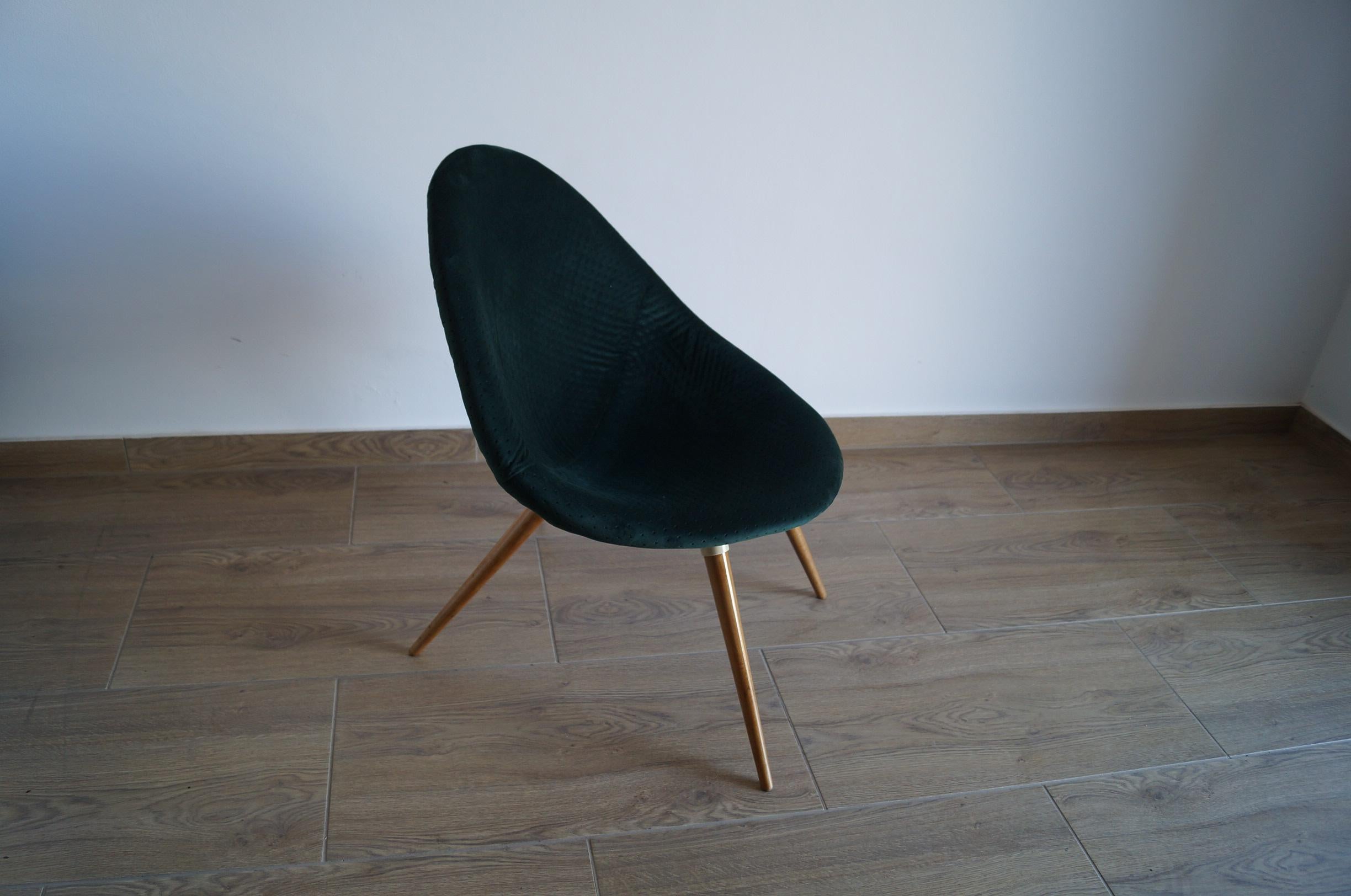 Art Deco Armchair Shell from 1950 For Sale 7