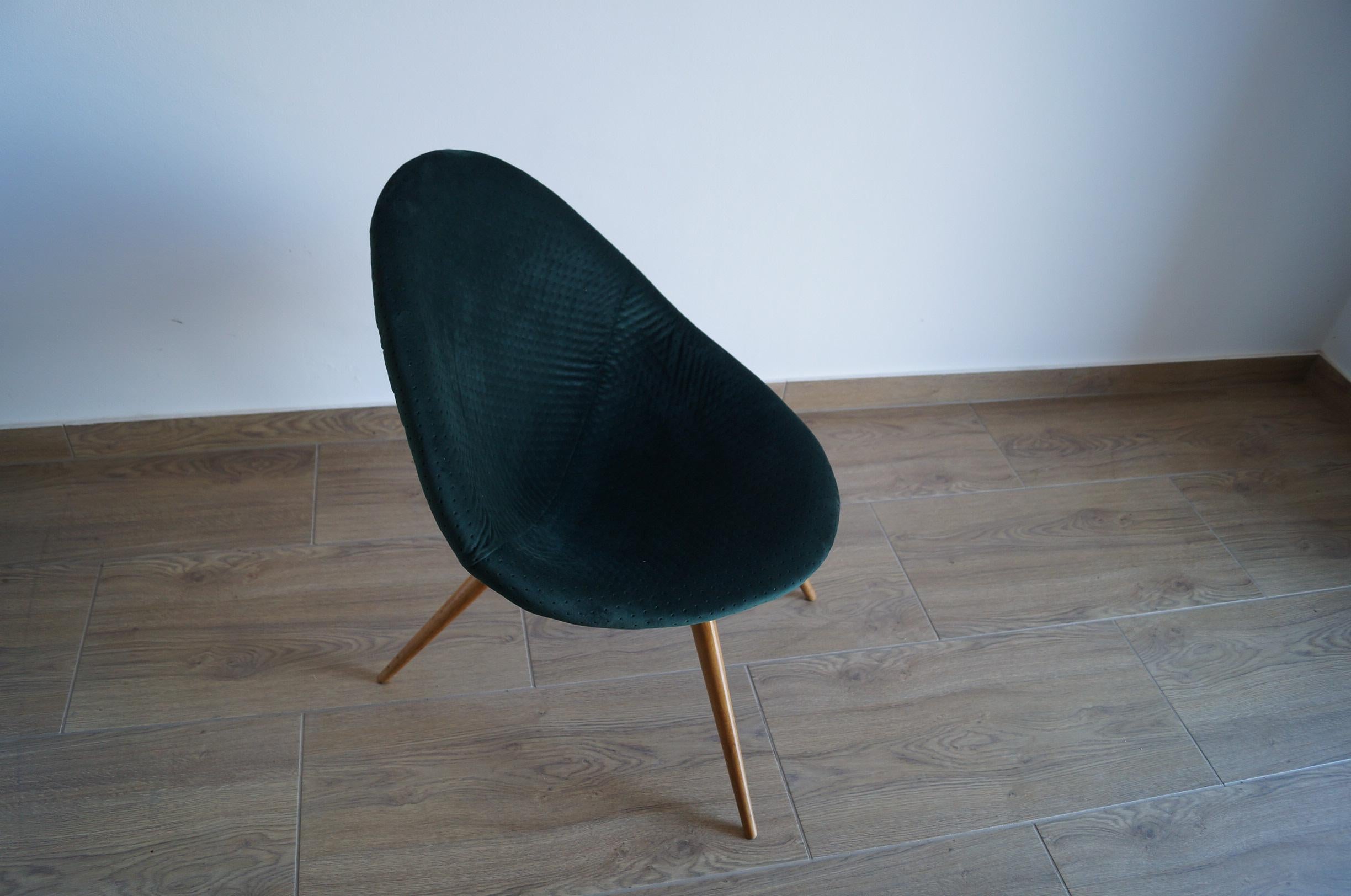 Art Deco Armchair Shell from 1950 For Sale 8