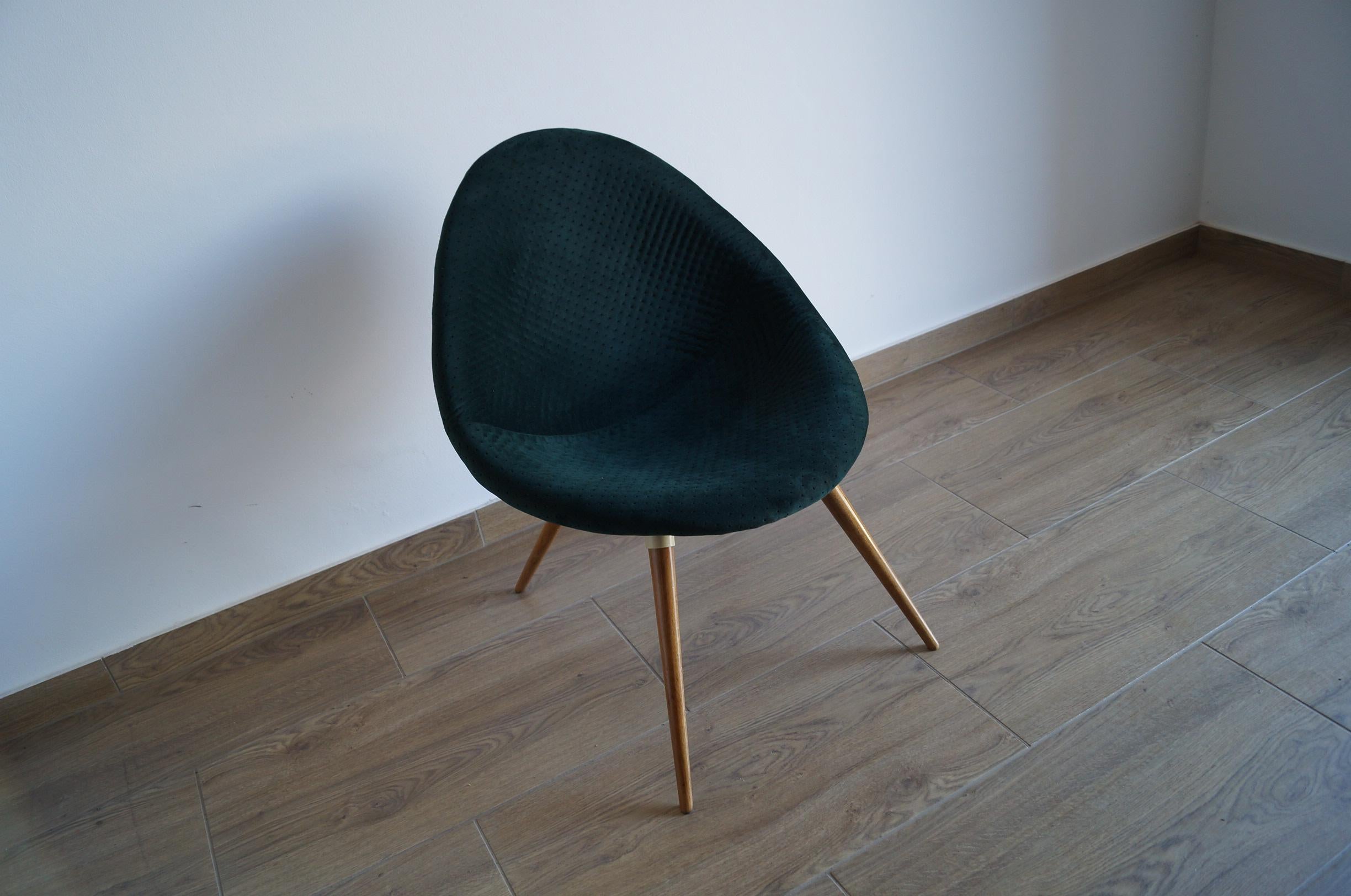 Art Deco Armchair Shell from 1950 For Sale 3