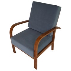 Vintage Art Deco Armchair from 1950