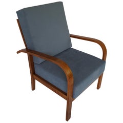 Vintage Art Deco Armchair .