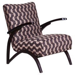 Art Deco Armchair from Czechoslovakia by Jindrich Halabala, 1930s
