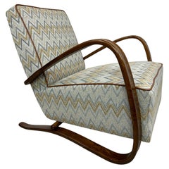 Art deco armchair H269 by Jindřich Halabala