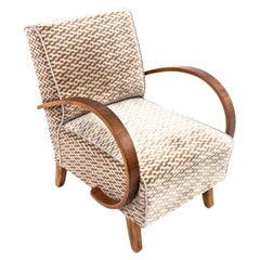 Art Deco Armchair, J. Halabala Type, 1930s