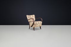 Art Deco Armchair Model H-237 by Jindřich Halabala – 1930s Czech Modernism