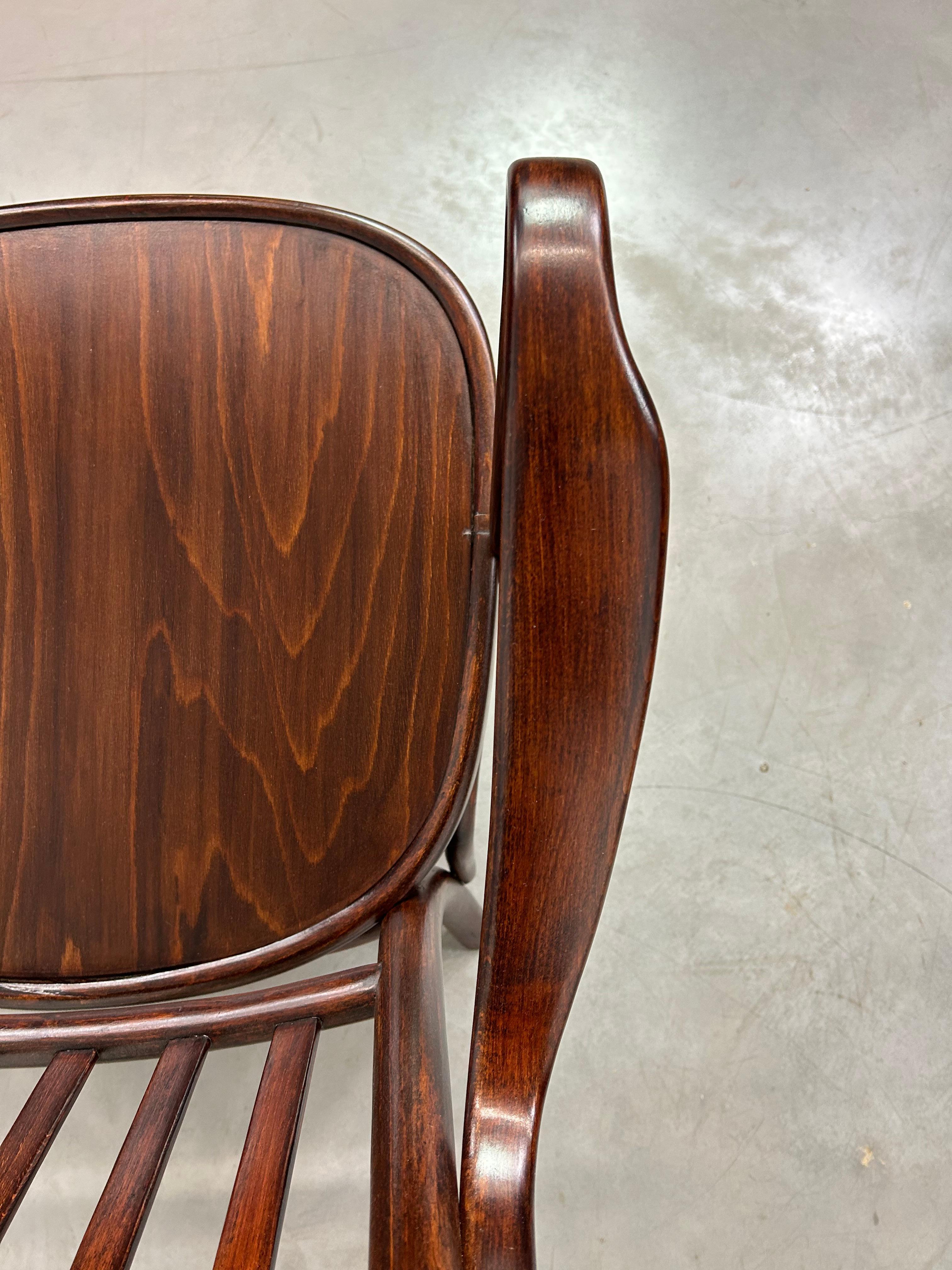 Faggio Poltrone Art déco A752F di Josef Frank per Thonet-Mundus in vendita