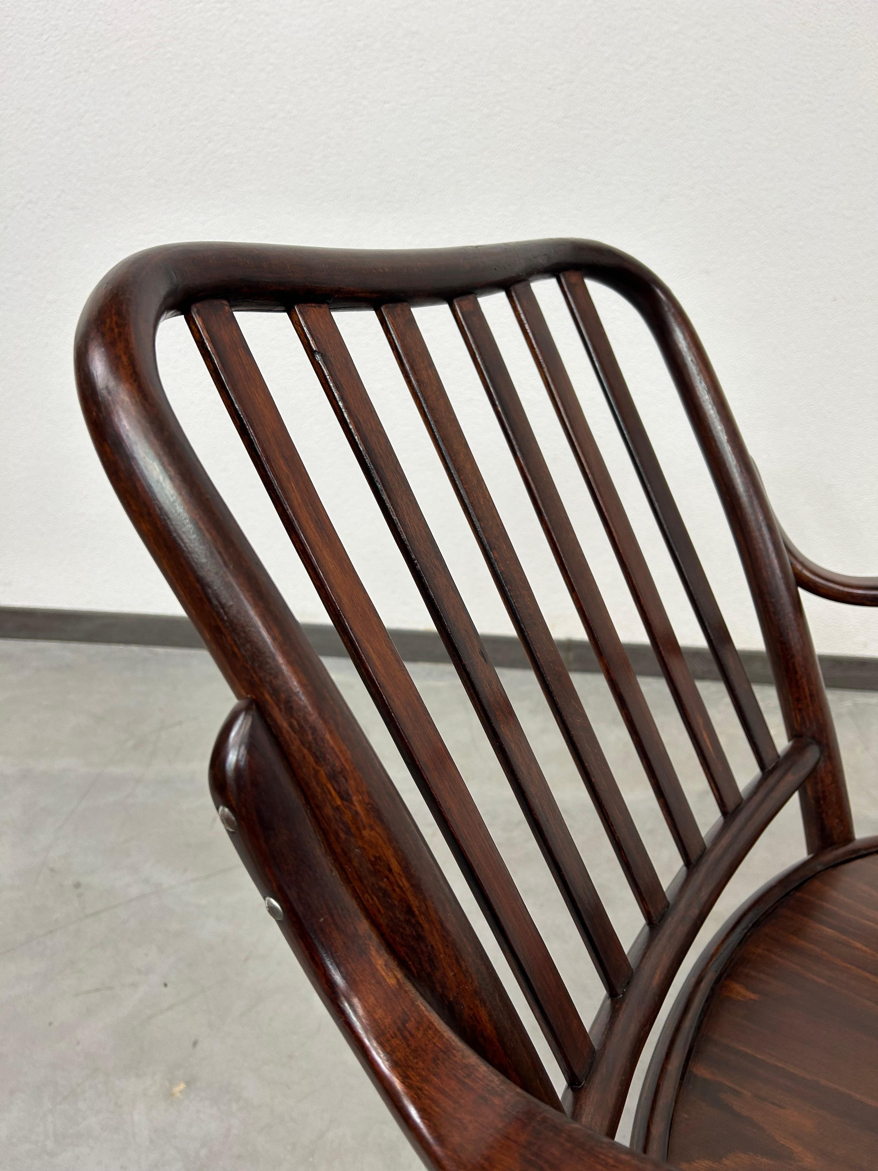 Poltrone Art déco A752F di Josef Frank per Thonet-Mundus in vendita 2