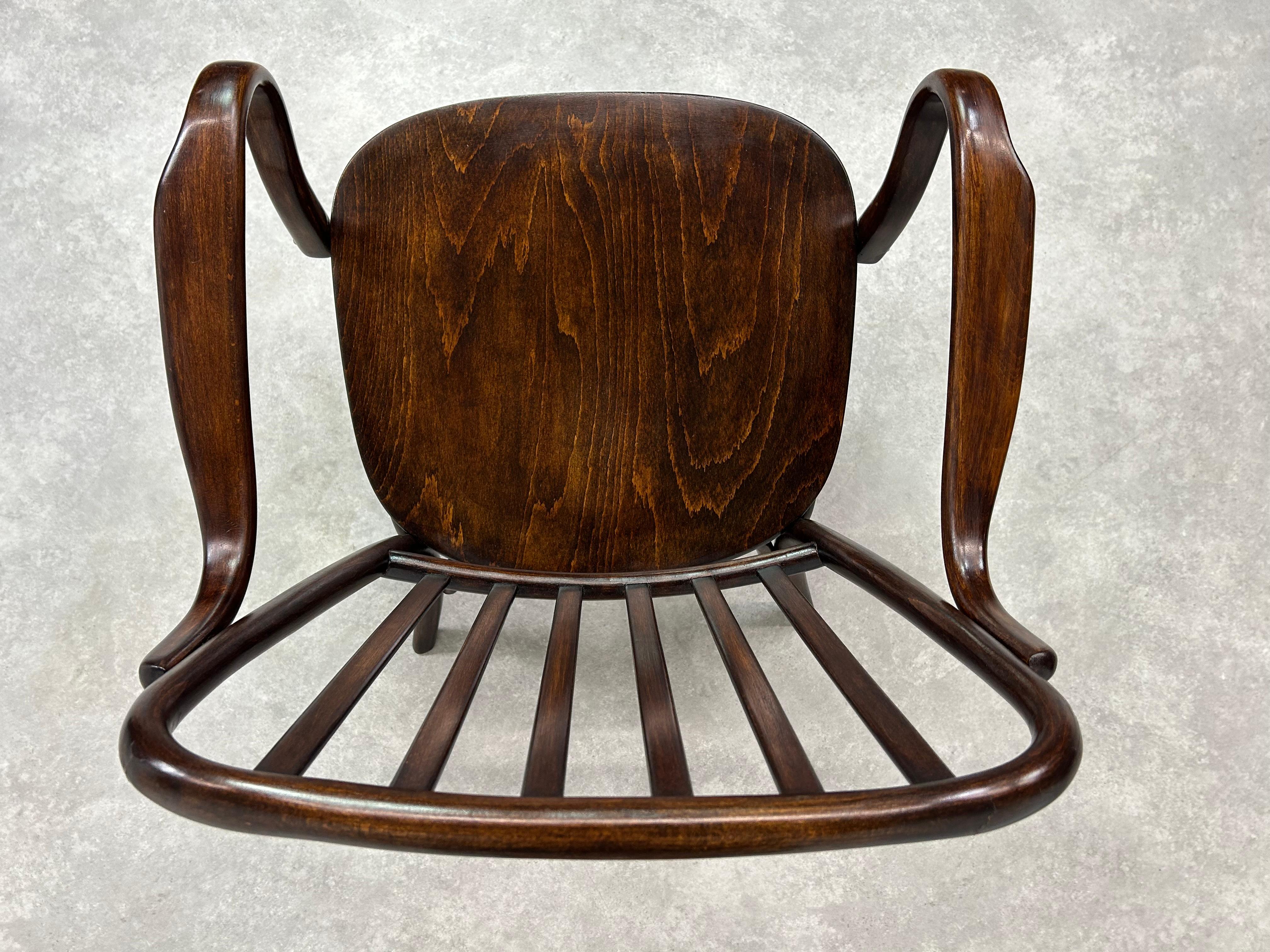 Sillones art déco A752F de Jozef Frank para Thonet en venta 3