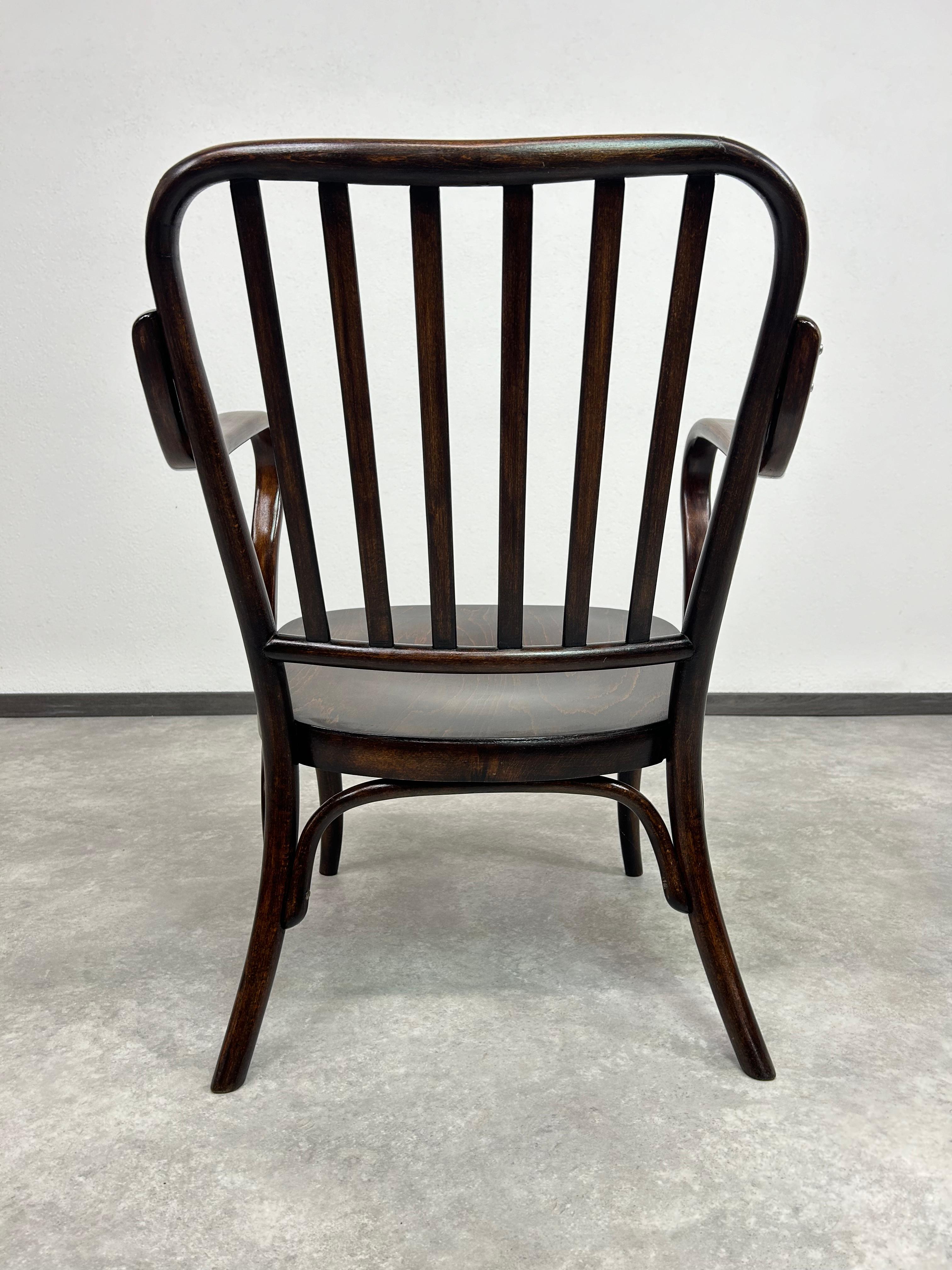 Sillones art déco A752F de Jozef Frank para Thonet en venta 5