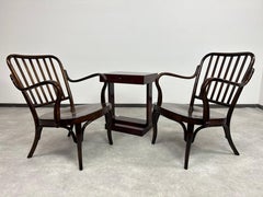 Art deco armchairs A752F by Jozef Frank for Thonet