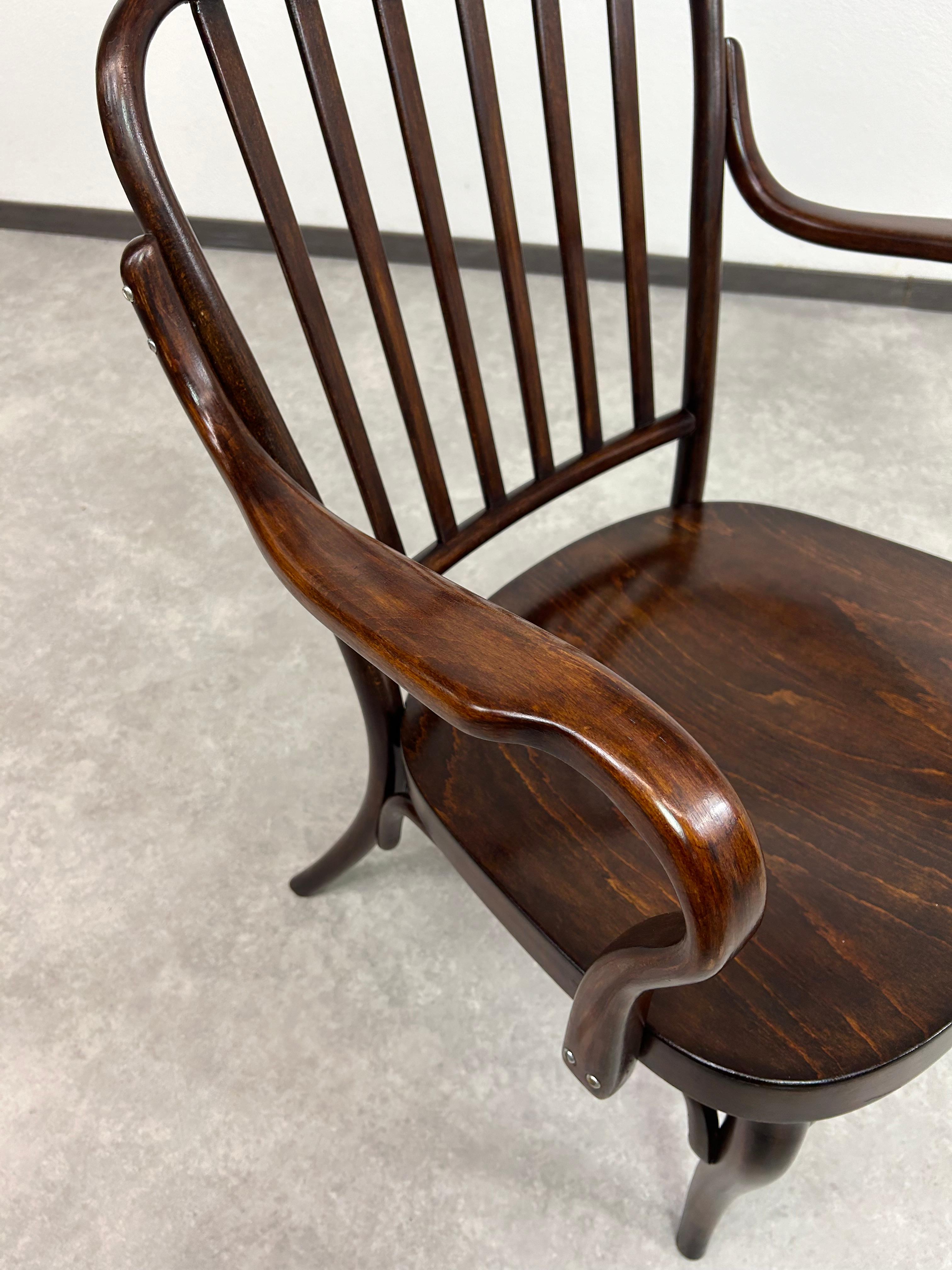 Sillones art déco A752F de Jozef Frank para Thonet mediados del siglo XX en venta