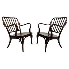 Art-déco-Sessel A752F von Jozef Frank für Thonet