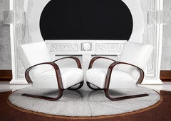 Art Deco Armchairs, Alvar Aalto style
