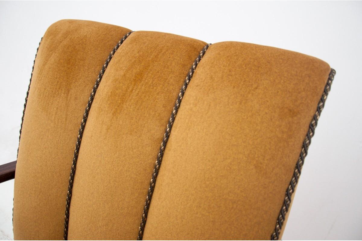 Fauteuils Art déco de J. Halabala, République tchèque, années 1930 Bon état - En vente à Chorzów, PL